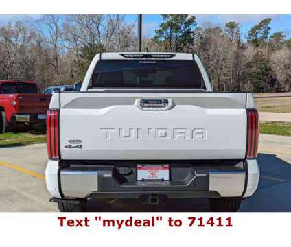 2024 Toyota Tundra Limited Hybrid is a White 2024 Toyota Tundra Limited Hybrid in Natchez MS