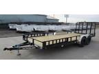 2025 PJ Trailers (UL) 83" Tandem Utility Trailer