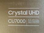 Samsung UN55CU7000 55 inch Crystal UHD 4K Smart TV (2023) HDR Gaming Hub NEW