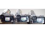 Three Sony Cyber-shot Digital Cameras DSC-F707 that Work with extras - No flash!