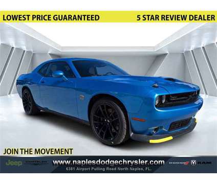 2023 Dodge Challenger R/T Scat Pack is a Blue 2023 Dodge Challenger R/T Scat Pack Coupe in Naples FL
