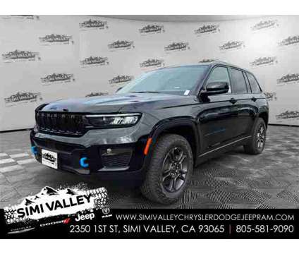 2024 Jeep Grand Cherokee Trailhawk 4xe is a Black 2024 Jeep grand cherokee Trailhawk SUV in Simi Valley CA