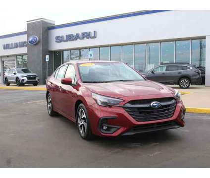 2024 Subaru Legacy Premium is a Red 2024 Subaru Legacy 2.5i Sedan in Lansing MI