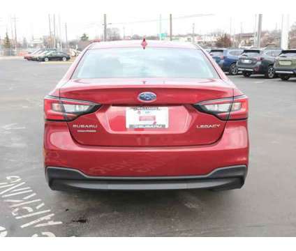 2024 Subaru Legacy Premium is a Red 2024 Subaru Legacy 2.5i Sedan in Lansing MI