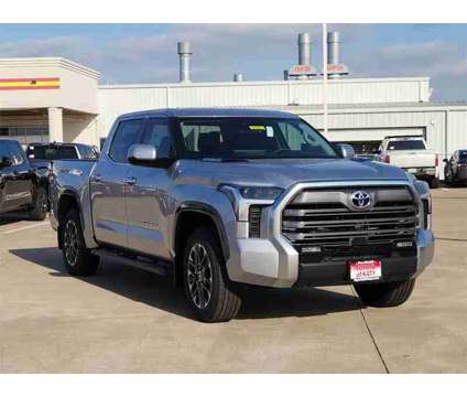 2024 Toyota Tundra Hybrid Limited is a Silver 2024 Toyota Tundra Limited Hybrid in Katy TX