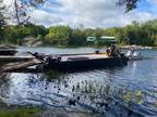2022 40' x 18' Sectional Barge w/Ramp Boat for Sale