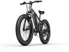 GOGOBEST GF600 E-Bike 1000W Motor 26x4.0" Fat Tire 35° Climbing Black Grey