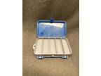 Plano Mini Magnum Fishing Tackle Box 3213 Double Sided 13 Compartments Blue
