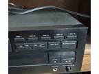Kenwood DP-R4430 5 Disk CD Changer Player With Remote. Unit Powers On-untested