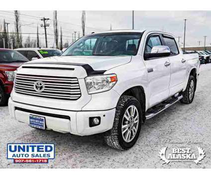 2017 Toyota Tundra CrewMax for sale is a White 2017 Toyota Tundra CrewMax Car for Sale in Anchorage AK