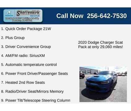 2020UsedDodgeUsedChargerUsedRWD is a 2020 Dodge Charger Car for Sale in Decatur AL