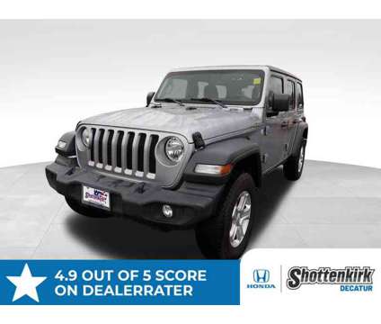 2020UsedJeepUsedWrangler UnlimitedUsed4x4 is a Silver 2020 Jeep Wrangler Unlimited Car for Sale in Decatur AL
