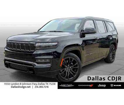 2024NewJeepNewGrand WagoneerNew4x4 is a Black 2024 Jeep grand wagoneer Car for Sale in Dallas TX