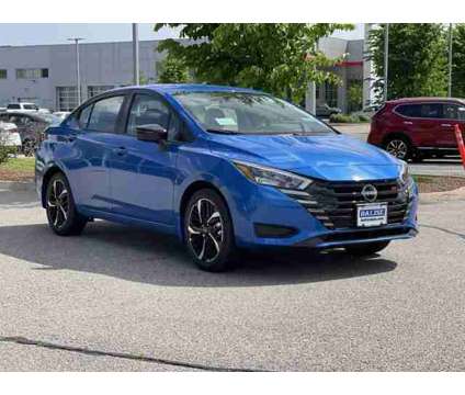 2024 Nissan Versa SR is a Blue 2024 Nissan Versa 1.6 Trim Car for Sale in Warwick RI