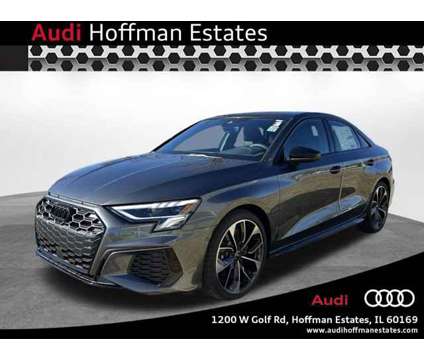 2024 Audi S3 Premium Plus is a Grey 2024 Audi S3 Car for Sale in Hoffman Estates IL