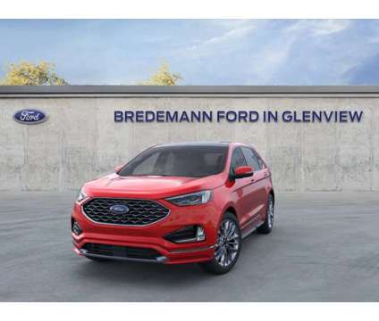 2024 Ford Edge Titanium is a Red 2024 Ford Edge Titanium Car for Sale in Glenview IL