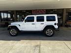 2019 Jeep Wrangler Unlimited White, 49K miles