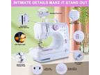 Portable Sewing Machine Electric Crafting Mending Machine 12 Built-In Stitches