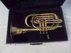 Quality! Olds Elkhart, Ind. U.S.A. Marching Baritone Horn + Case