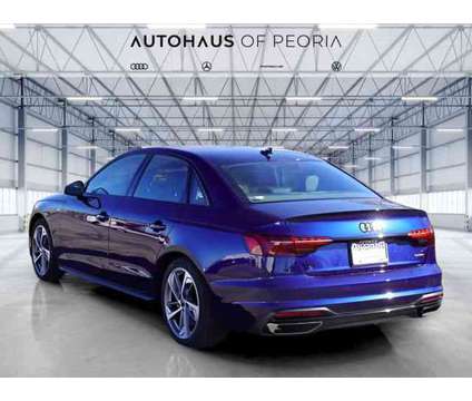 2024 Audi A4 quattro is a Blue 2024 Audi A4 2.8 quattro Sedan in Peoria IL