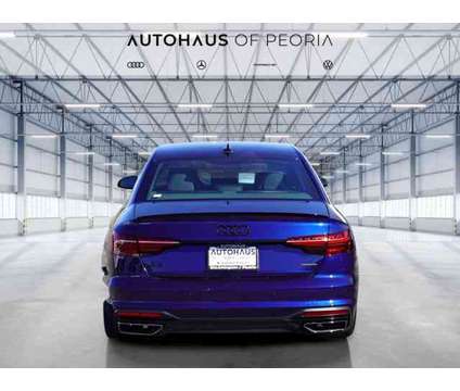 2024 Audi A4 quattro is a Blue 2024 Audi A4 2.8 quattro Sedan in Peoria IL