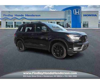 2024 Honda Passport Black Edition is a Black 2024 Honda Passport SUV in Henderson NV