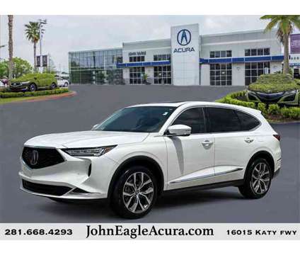 2024 Acura MDX Technology is a Silver, White 2024 Acura MDX Technology SUV in Houston TX