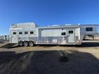 2024 Platinum 4 Horse Sideload 16' SW by Outlaw Conversions 4 horses