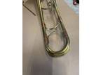 Getzen Super Deluxe Tone Balanced Elkhorn Trombone serial 35221, Vintage, restor