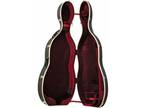 Bellafina ABS Cello Case with Wheels 4/4 Size