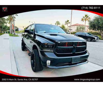 2017 Ram 1500 Crew Cab for sale is a Black 2017 RAM 1500 Model Car for Sale in Santa Ana CA