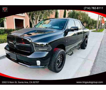 2017 Ram 1500 Crew Cab for sale is a Black 2017 RAM 1500 Model Car for Sale in Santa Ana CA