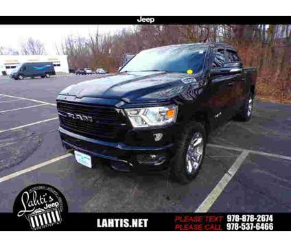 2019UsedRamUsed1500Used4x4 Crew Cab 5 7 Box is a Black 2019 RAM 1500 Model Car for Sale in Leominster MA