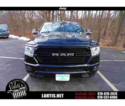2019UsedRamUsed1500Used4x4 Crew Cab 5 7 Box is a Black 2019 RAM 1500 Model Car for Sale in Leominster MA