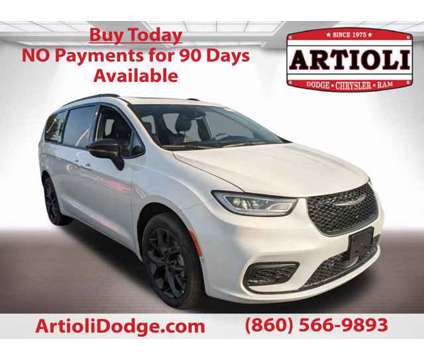2024 Chrysler Pacifica Limited is a White 2024 Chrysler Pacifica Limited Car for Sale in Enfield CT