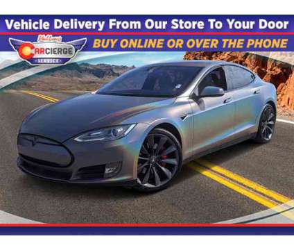 2014 Tesla Model S P85D is a Black 2014 Tesla Model S P85D Car for Sale in Colorado Springs CO
