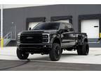 2023 Ford F450 Platinum 4x4 Diesel Fully Paint Matched Rock Lights Custom 4"