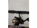 custom built fishing rod with reel