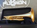 Taylor JP Satin Gold Custom Bb Trumpet- Professional (NAMM DEMO)