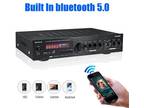 Sunbuck 5000W Bluetooth Power Amplifier Stereo Amplifier Audio 2 CH AMP Car Home