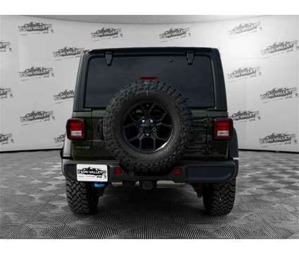 2024 Jeep Wrangler Willys 4xe is a Green 2024 Jeep Wrangler SUV in Simi Valley CA