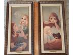 Turner Wall Accessory Framed Prints "Blowing Bubbles" & "Baby Sitter"