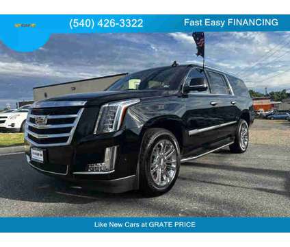 2018 Cadillac Escalade ESV for sale is a Black 2018 Cadillac Escalade ESV Car for Sale in Fredericksburg VA