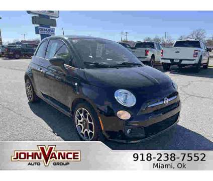 2015UsedFIATUsed500Used2dr HB is a Black 2015 Fiat 500 Model Car for Sale in Miami OK