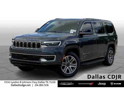 2024NewJeepNewWagoneerNew4x4 is a Grey 2024 Jeep Wagoneer Car for Sale in Dallas TX