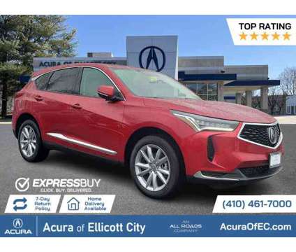 2024 Acura RDX 4RDX is a Red 2024 Acura RDX Car for Sale in Ellicott City MD