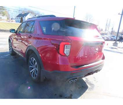 2020 Ford Explorer ST is a Red 2020 Ford Explorer Car for Sale in Laconia NH