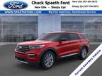 2024 Ford Explorer Red, 1280 miles