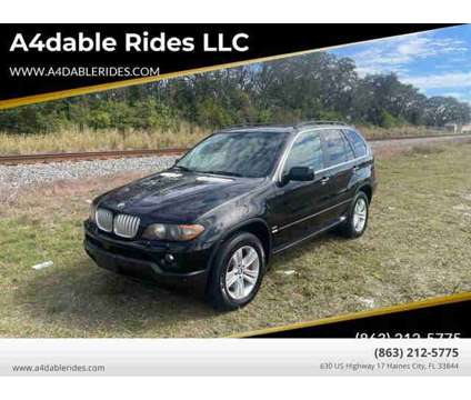 2006 BMW X5 for sale is a Black 2006 BMW X5 3.0si Car for Sale in Haines City FL