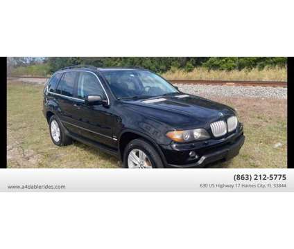 2006 BMW X5 for sale is a Black 2006 BMW X5 4.8is Car for Sale in Haines City FL